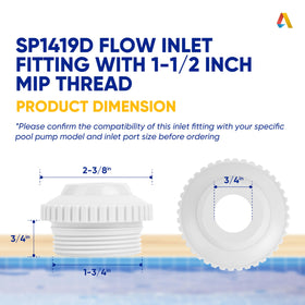 Canamax SP1419D rotating eyeball assembly for directional flow