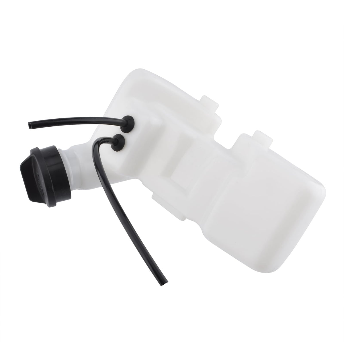 Cancanle fuel tank cap assembly ready for STIHL trimmer installation.