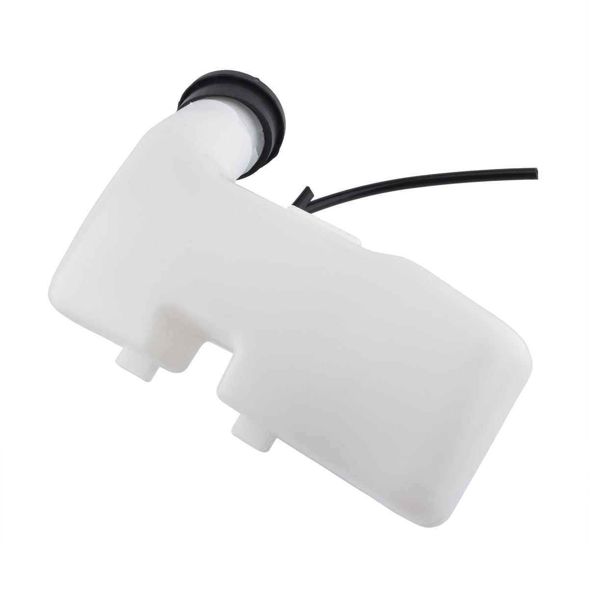 Cancanle fuel tank cap close-up with secure seal for spill-free refueling.