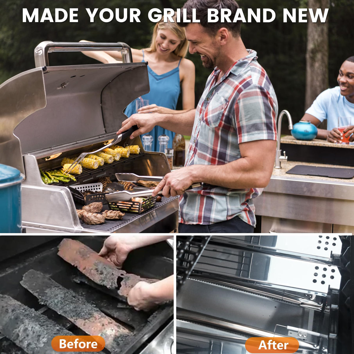 CANDANA compatible heat tents fit various Nexgrill models for versatile replacement.
