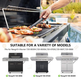 CANDANA Nexgrill compatibility range covers multiple 4- and 5-burner models.