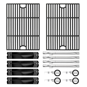 CANDANA Nexgrill grill grate 17x13 shows durable cast iron for even heating.