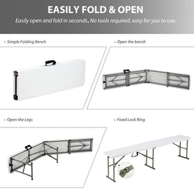 Candockway ratten-pattern bench adds style to outdoor gatherings.