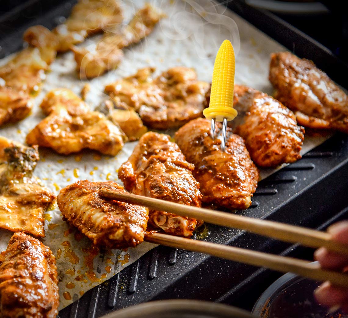 CandyHome corn holders suit outdoor tailgate parties and camping.