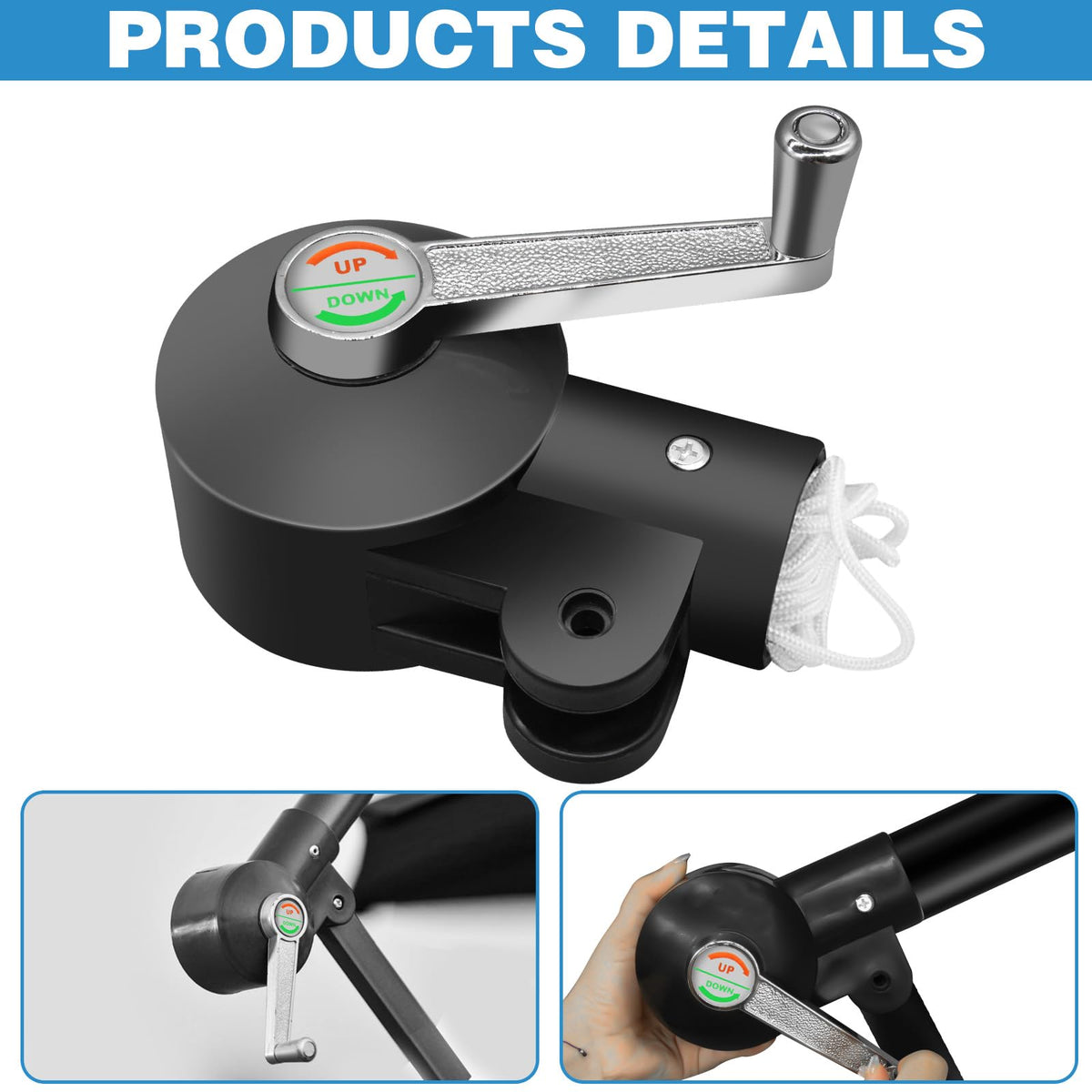 CANIPHA cantilever umbrella stability with a robust rocker for reliable shelter.