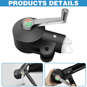 CANIPHA cantilever umbrella stability with a robust rocker for reliable shelter.