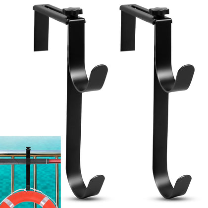 CANIPHA double pool hook on fence to maximize tool organization