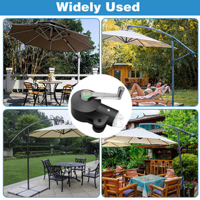 CANIPHA replacement rocker integrates with various umbrellas for versatile outdoor setups.