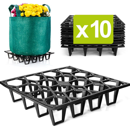 Cannrise Plant Riser modular connection demonstrates adjustable setup for any pot size