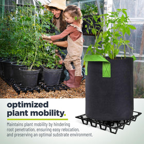 Cannrise Plant Riser UV protection provides outdoor durability under sun and rain