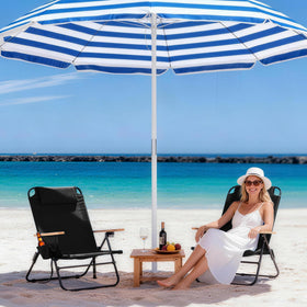 Canpsky removable headrest provides neck support during extended lounging
