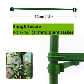 Caonysh 11mm plant stake connectors enable quick, secure assembly.