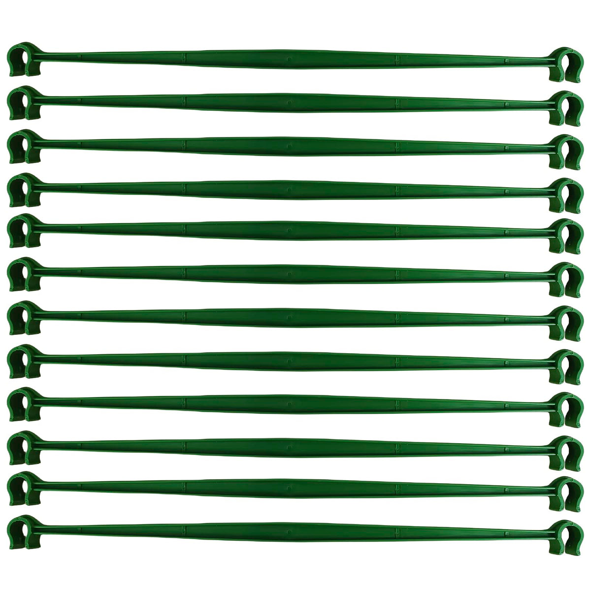 Caonysh 60pcs plant stake arms for tomato cages provide sturdy, reusable support.
