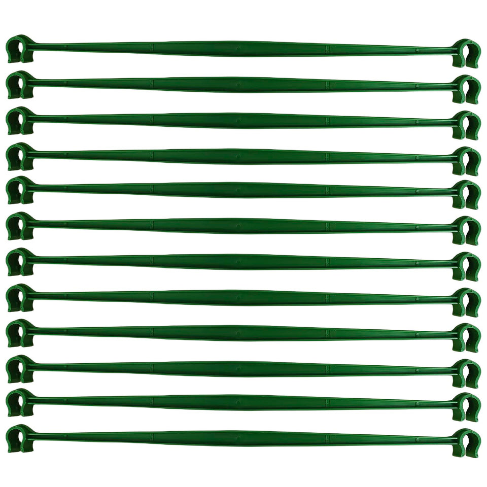 Caonysh 60pcs plant stake arms for tomato cages provide sturdy, reusable support.