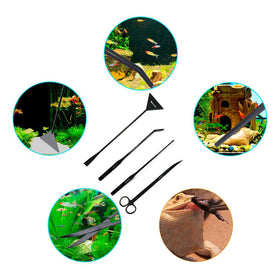 Capetsma 5-in-1 aquascape tools set for versatile aquarium care