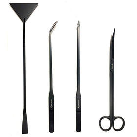 Capetsma straight 10.6 inch aquarium tweezers for precise plant placement