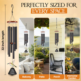 Captain Decor memorial wind chime supports heartfelt remembrance for loved ones