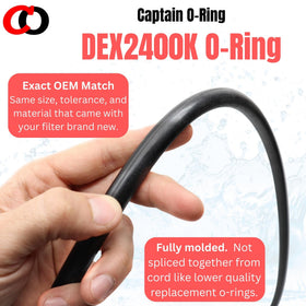 Captain O-Ring DEX2400K compatible filter models list