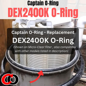 Captain O-Ring DEX2400K USA-made manufacturing label