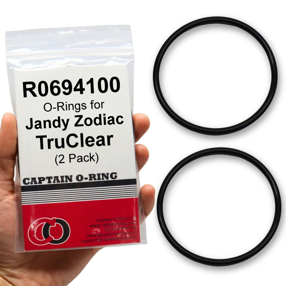 Captain O-Ring R0694100 replacement o-rings for Zodiac TruClear seal and reliability