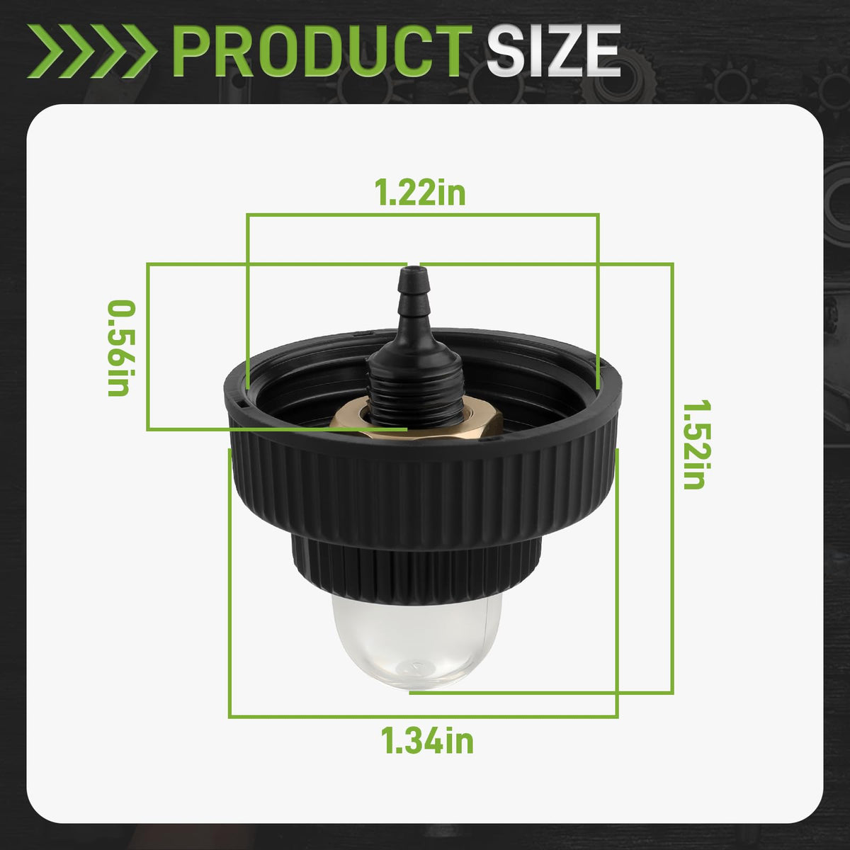CARBBIA A01372A installed on Homelite XL-2 for quick starts.