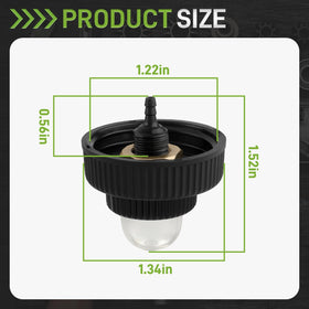 CARBBIA A01372A installed on Homelite XL-2 for quick starts.
