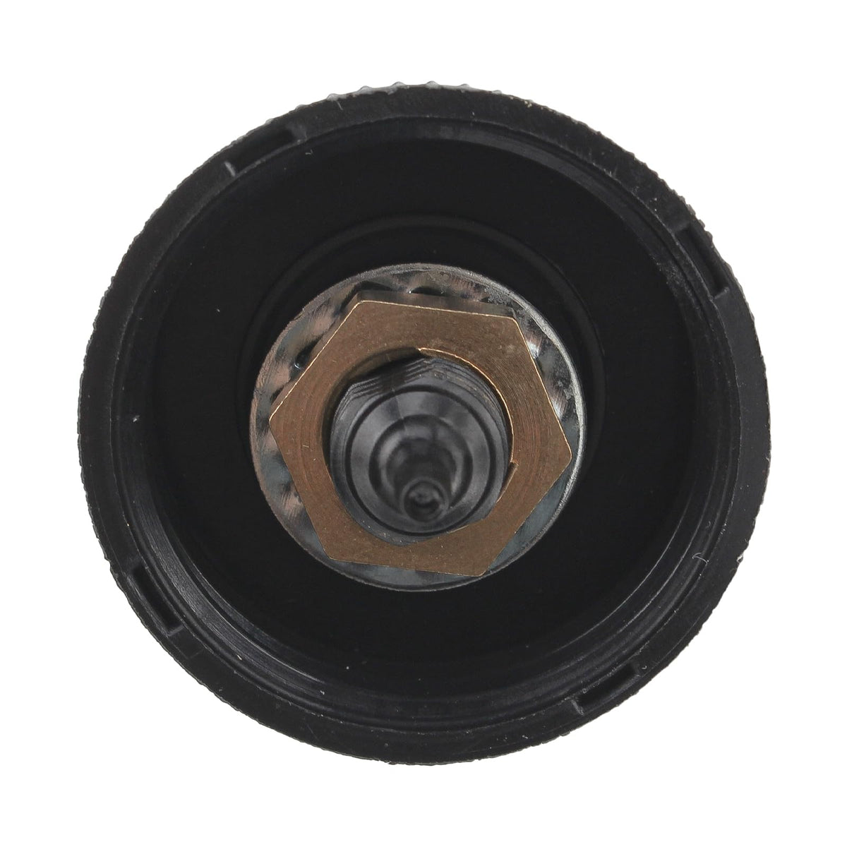 CARBBIA A01372A replacement fuel cap ready for installation on saws.