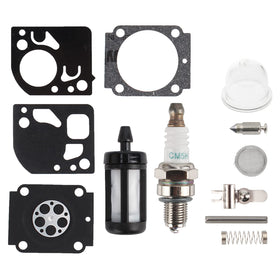 CARBBIA carburetor kit gaskets laid out for a tight seal
