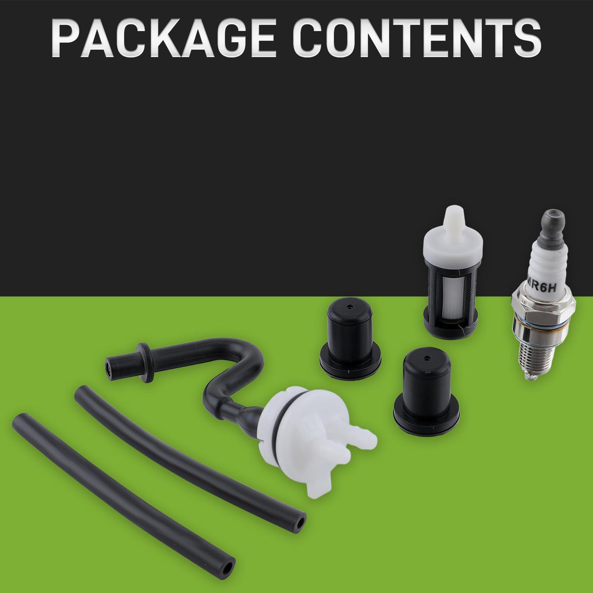 CARBBIA kit contents laid out for quick maintenance readiness.
