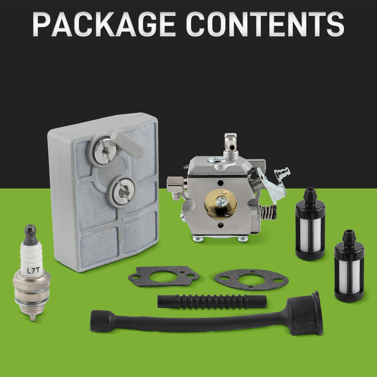 CARBBIA spark plug ready for replacement and ignition reliability