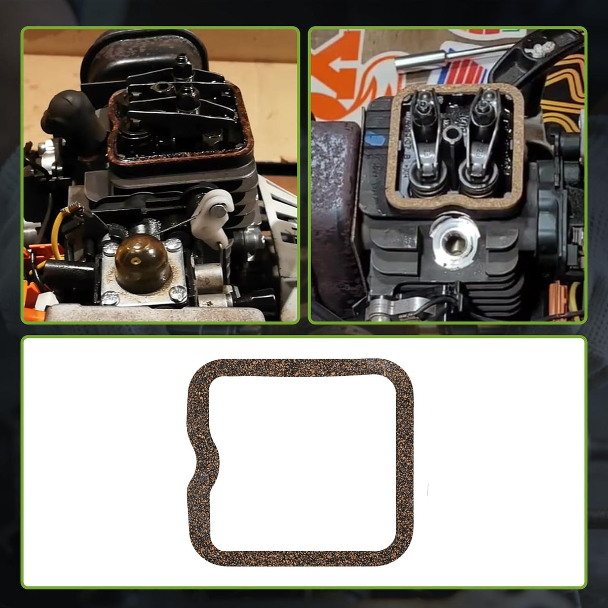 CARBBIA valve adjustment kit package view for Stihl FS series.