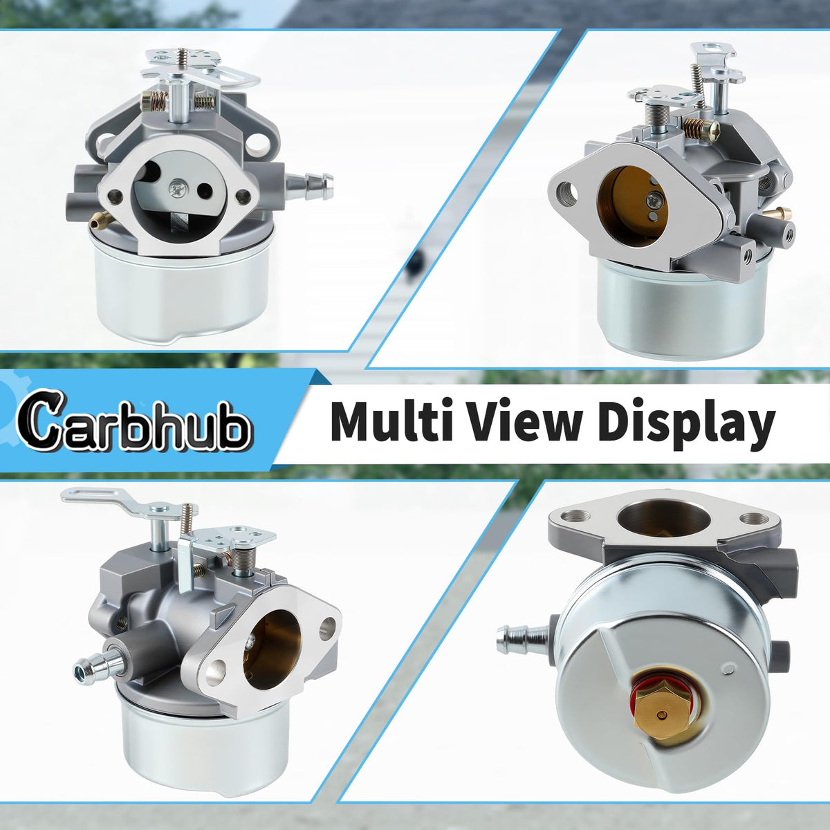 Carbhub 640052 carburetor for Tecumseh HMSK90, complete fit