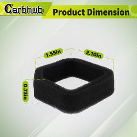 Carbhub RB24EA-S fuel line image, highlighting compatibility with leaf blower.