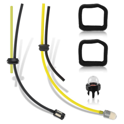 Carbhub RB24EAP air filter fuel line closeup, durable construction for longevity.