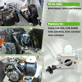 Carbhub BG56 air filter included for cleaner intake