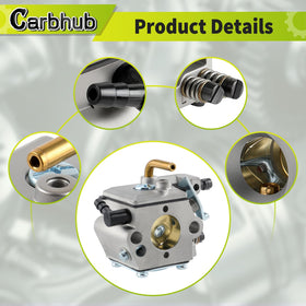 Carbhub spark plug image suggesting compatibility and easy maintenance