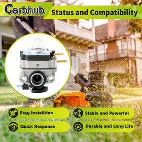 Carbhub fuel line and hoses ensure secure fuel delivery.