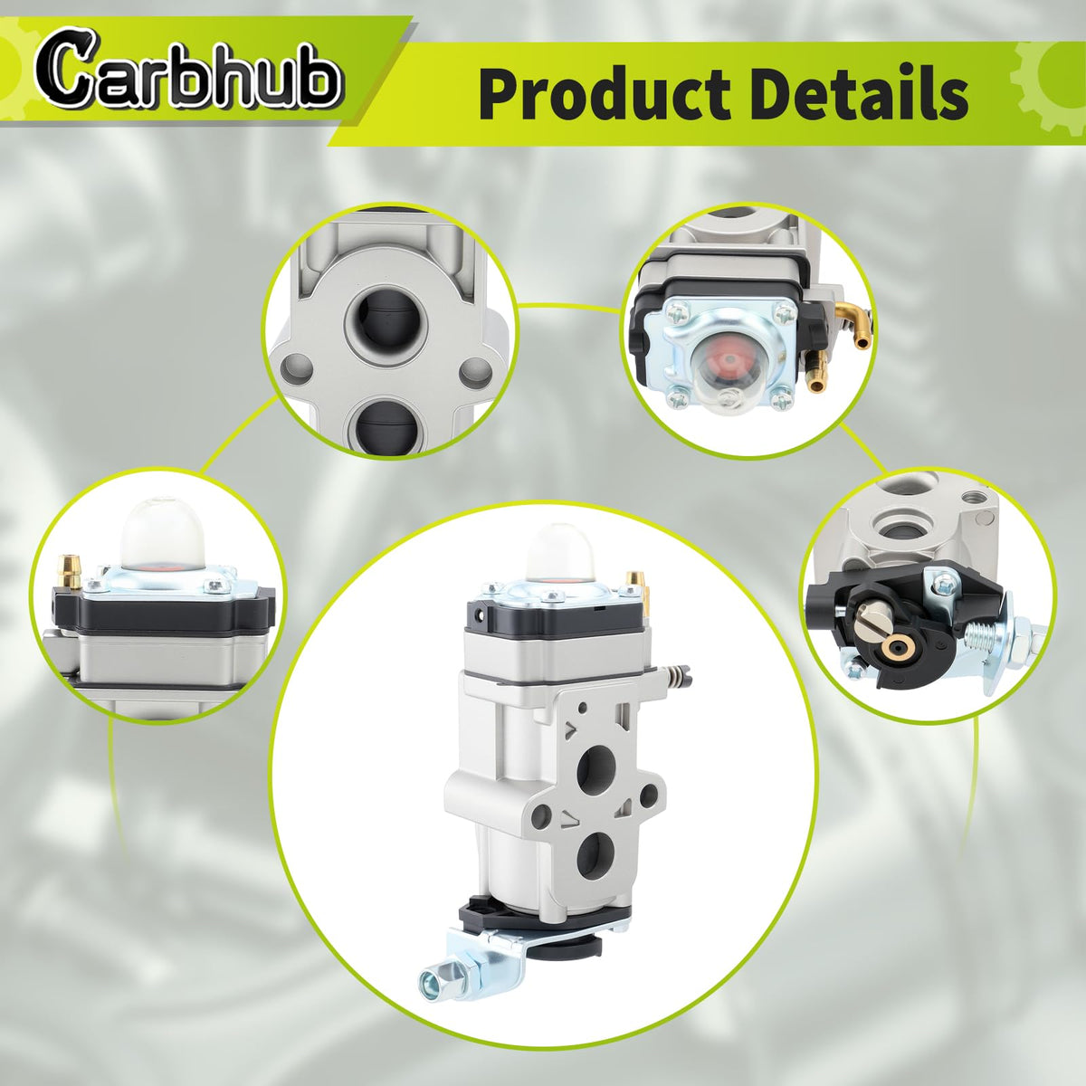 Carbhub fuel line kit for complete rebuilds and leak-free performance