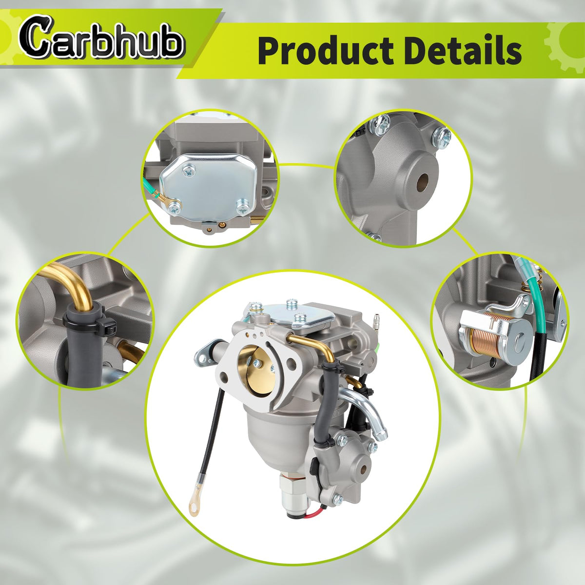 Installation-ready Carbhub kit enables easier mounting on CV730/CV740 engines