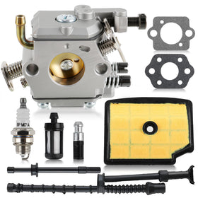 Carbhub MS200 carburetor assembly enhances engine compatibility for Stihl MS200/MS200T.