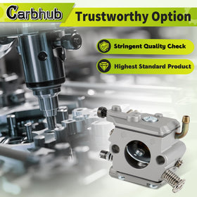 Carbhub MS200 fuel line with vent ensures steady fuel flow.