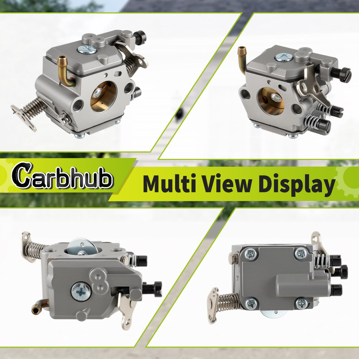 Carbhub MS200 gaskets set aids secure sealing.