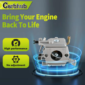 Carbhub MS200 kit includes carburetor and accessories.