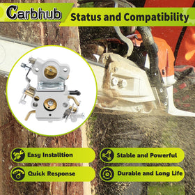 Carbhub Ruixing fuel lines and gaskets for complete fuel system setup