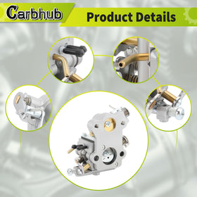 Carbhub Ruixing spark plug included for reliable ignition