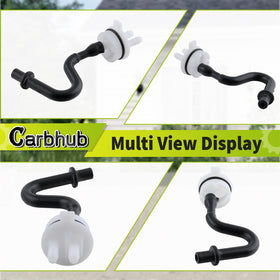 Stihl compatibility guide image showing broad model coverage for Carbhub kit