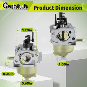 Carbhub Troy-Bilt 159cc carburetor restores power to lawn mowers.