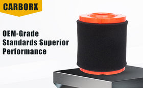 CARBORX branding and packaging for replacement parts