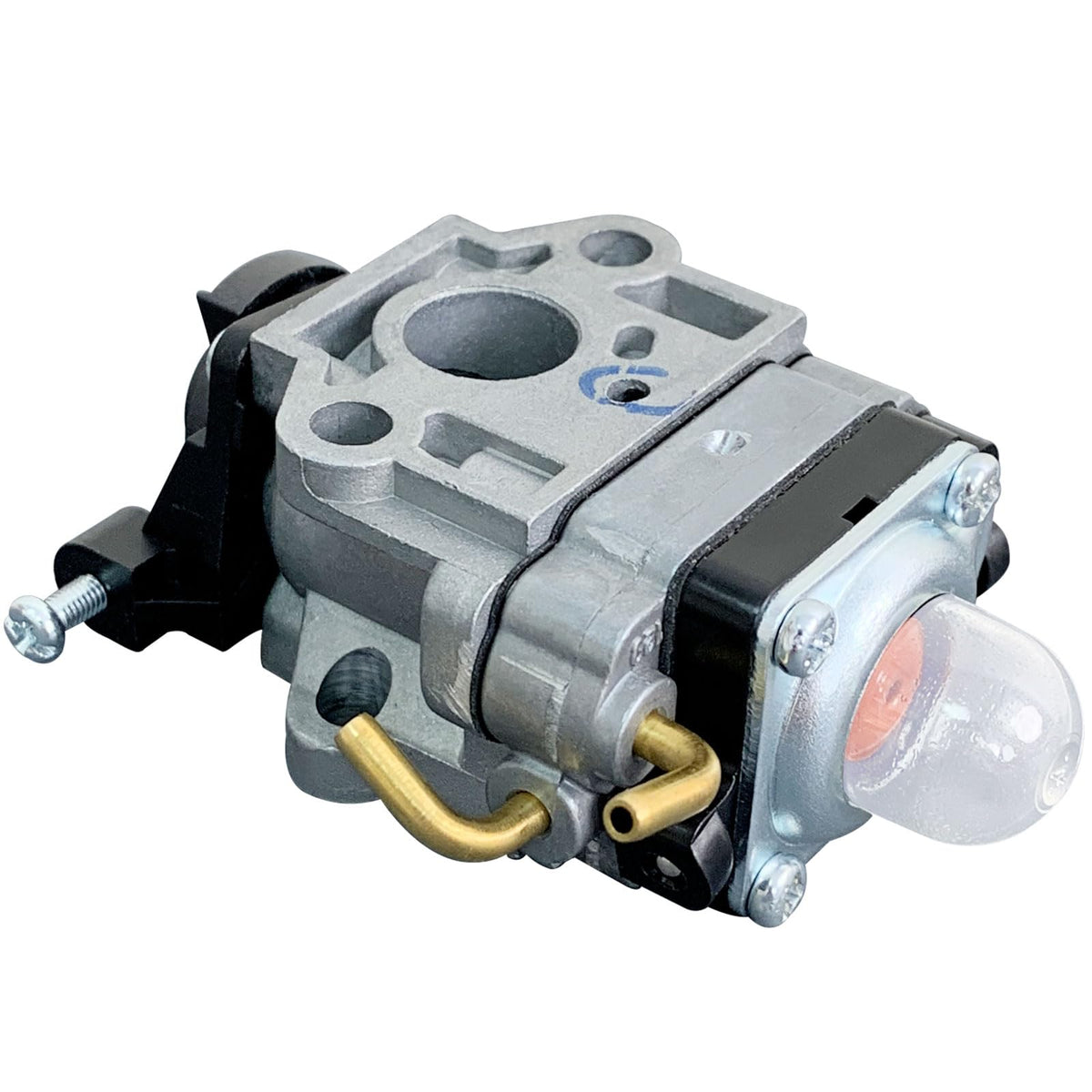 Carburetor internal components shown for durable, consistent performance