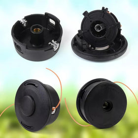 Carburionix 25-2 mounted on a Stihl trimmer illustrating broad compatibility.